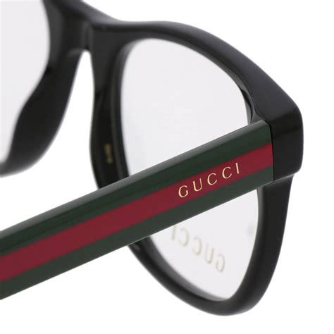 gucci glass frames men